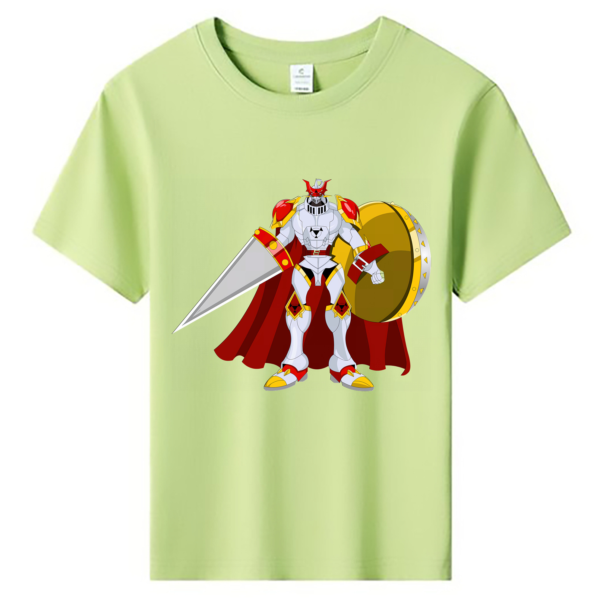（画像用） Digimon デジタルモンスター/デジモン 綿100％キッズTシャツ（フロントプリント）